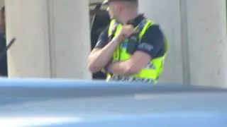 Chris Brown Dublin security