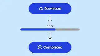 How To Make Progress Bar in HTML CSS JAVASCRIPT