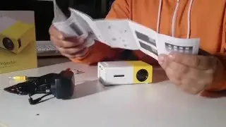 Mini Projector LED - Unboxing In The Dark