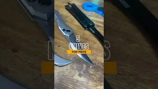 5 Knives For PROs! 