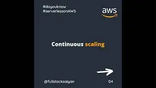 Concept of Serverless #aws #serverless #shorts