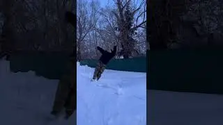 Зимние забавы #зима #снег #деревня #развлечения #топ #популярное #тренды #весело #природа