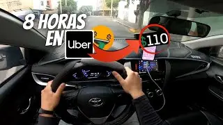 Esto fue lo que GANÉ en un día manejando UBER en Ecuador 😱💵 (8 horas reales)