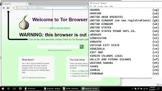 Tor Browser specific country or region proxy ip method