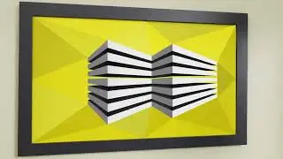 Simplified shading in an effective illusion of movement