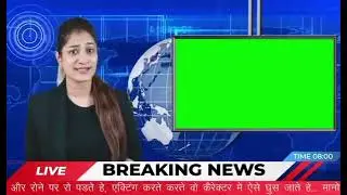 Breaking News|Green Screen|Green Screen videos|Editing|Chroma key|Kinemaster