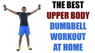 The Best Home Upper Body Dumbbell Workout/ 10 Minute Standing Dumbbell Workout