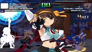 M.U.G.E.N Request #22: Haruhi Suzumiya & Saki Tsuzura VS Misuzu Kamio & Saya Tokido