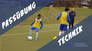 Passübung: Wenden im Spielaufbau 1