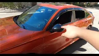 2022 Civic Si Rain guard Install || 11th Gen Civic