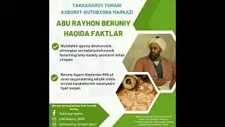 #Abu_Rayhon_Beruniy_1050