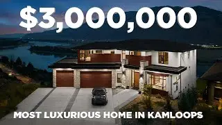 Inside a MOUNTAIN CLIFF $3,000,000 ULTRA LUXURY ESTATE in Kamloops BC Canada YTV