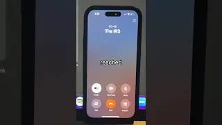 Prank calling the IRS