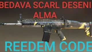 BEDAVA SCARL DESENI ALMA PUBG MOBILE REEDEM CODE