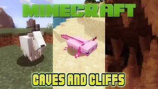 Minecraft 1.17 Caves and Cliffs Update!!