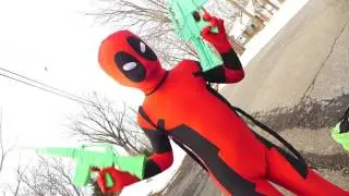 KID DEADPOOL'S FIRST DAY OF SCHOOL!