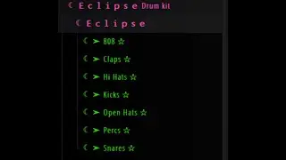Drum Kit [Eclipse Drum Kit]