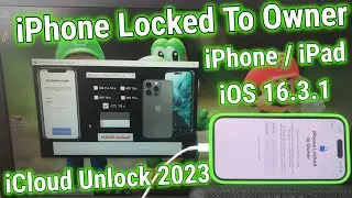 iCloud Activation Lock Unlock Locked to Owner Any iPhone 11, 12, 13, 14