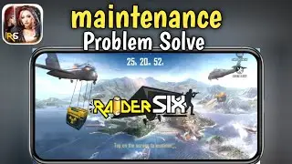 Raiders Six Maintenance Problem Solve ||