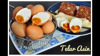 Cara Membuat Telur Asin Sendiri di Rumah || Dapur Nidya