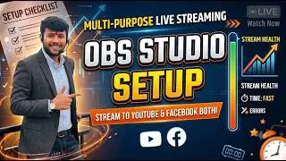 OBS Studio Multi-Streaming Guide: Stream to YouTube & Facebook Simultaneously (FREE)