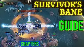 Survivor's Bane GUIDE/Playthrough w/ Chapters! | Diablo Immortal #diabloimmortal #gaming #gameplay