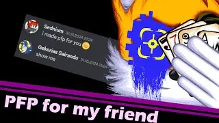 [Speed-Paint] I made a PFP for my friend