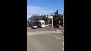 Низкопольный трамвай поставили на маршрут