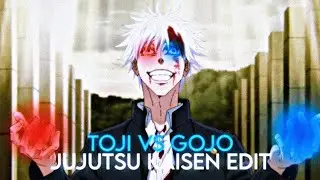 「TOJI VS GOJO 😵‍💫」Jujutsu Kaisen Season 2 「EDIT/AMV」Capcut