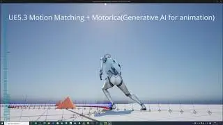 WIP - UE5.3 Motion Matching using Motorica