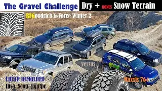 The Gravel Challenge - Jeep, Land Rover and Dacia
