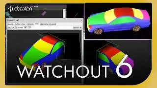WATCHOUT 6: 3D mapping with multiple projectors