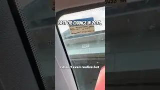 LAST OIL CHANGE WAS 7 YEARS AGO?!