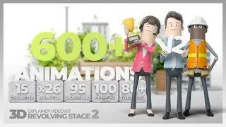 Videohive 3D Explainer Video Kit Revolving Stage V2 28824485 Download Free