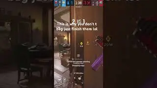 This is why you don’t tbag lol #jynxzi #rainbowsixsiege #ashchampion #ps5 #gaming #ash #r6siege #fyp