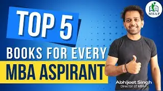 Top 5 books for every MBA aspirant