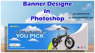 Easy Banner Design in Photoshop for Beginners | Step-by-Step Tutorial and Tips