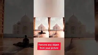 Remove object from  picture 🖼️ #shorts #ytshorts #trending