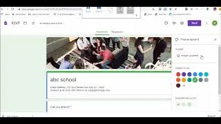 Google Forms : Customising Themes