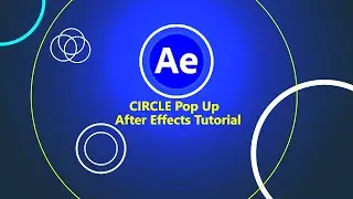 After Effects Tutorial | circle pop up animation