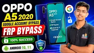 How to oppo A52020 FRP Bypass Android 10,11 Oppo A5 2020 Google Account Bypass Oppo A5 FRP Unlock 