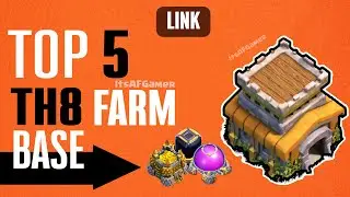 TOP 5 NEW TH8 FARMING BASE COPY LINK 2020! Best Defense TH8 Farming/Trophy Bases Links