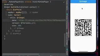 Qr Umage in flutter