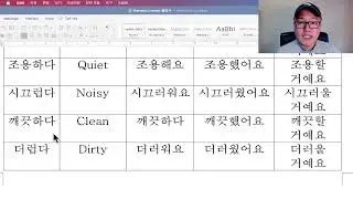 Learning Hangul &Korean with a Korean teacher