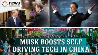 Elon Musk Takes China By Storm With Self-driving Tech Talks