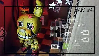 Five nights at freddy's 3 toys😍 cardboard pizzeria
