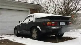 Porsche 924 Turbo-Really Cold Start