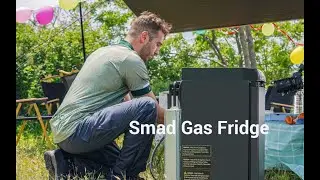 SMAD Small 3-Way Gas Refrigerator for Campervans & Off-Grid living 60s