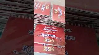 kalender duduk kalender meja #kalendermurah #kalender2024 #sovenir