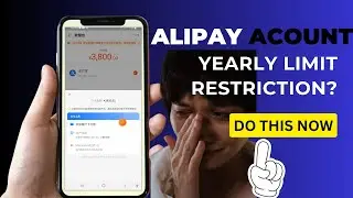 How to Remove Alipay Yearly Transaction Limit - Do this Now